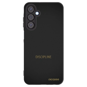 Picasee silikonski črni ovitek za Samsung Galaxy A25 A256B 5G - Discipline