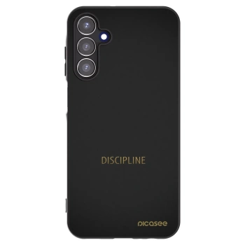 Picasee silikonski črni ovitek za Samsung Galaxy A15 A156B 5G - Discipline