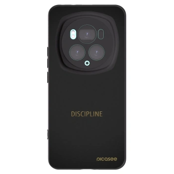 Picasee silikonski črni ovitek za Honor Magic6 Pro - Discipline