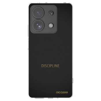 Picasee silikonski prozorni ovitek za Xiaomi Redmi Note 13 Pro 4G - Discipline