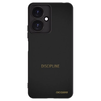 Picasee silikonski črni ovitek za Xiaomi Redmi 13C 5G - Discipline