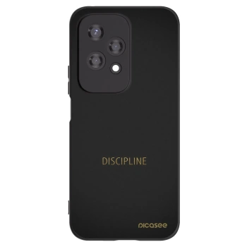 Picasee silikonski črni ovitek za Honor 200 Lite - Discipline