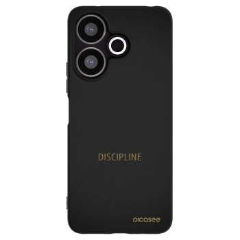 Picasee silikonski črni ovitek za Xiaomi Redmi 13 4G - Discipline
