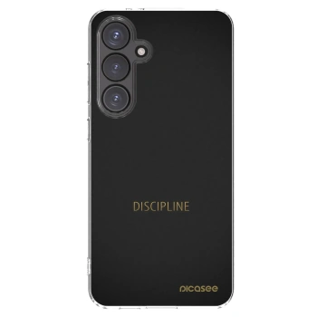 Picasee silikonski prozorni ovitek za Samsung Galaxy S24 FE S721B - Discipline