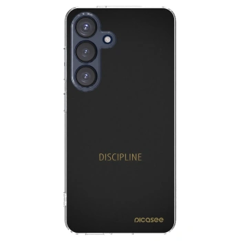 Picasee silikonski prozorni ovitek za Samsung Galaxy S25 5G - Discipline