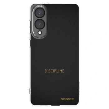 Picasee silikonski prozorni ovitek za Samsung Galaxy S25 Edge 5G - Discipline