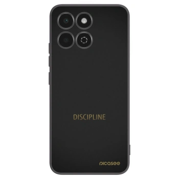 Picasee silikonski črni ovitek za Honor 200 Smart 5G - Discipline