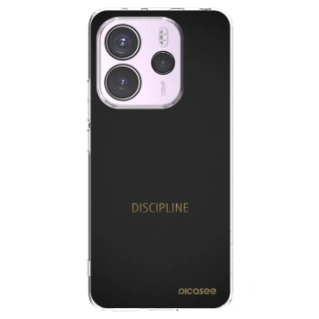 Picasee silikonski prozorni ovitek za Xiaomi Redmi Note 14 4G - Discipline