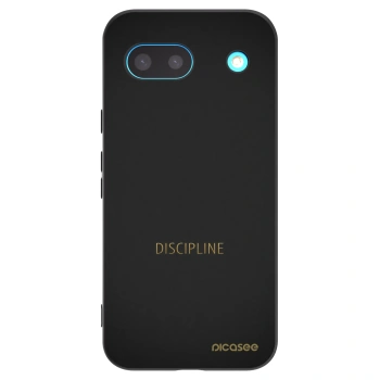Picasee silikonski črni ovitek za Google Pixel 8 - Discipline