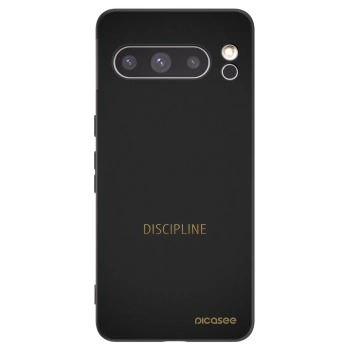 Picasee silikonski črni ovitek za Google Pixel 8 Pro - Discipline