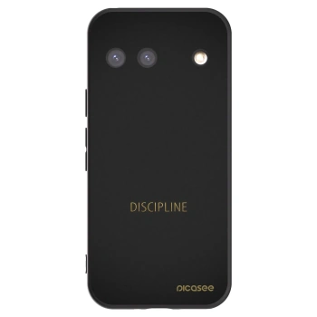 Picasee silikonski črni ovitek za Google Pixel 9 - Discipline