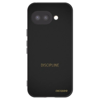 Picasee silikonski črni ovitek za Google Pixel 9a - Discipline