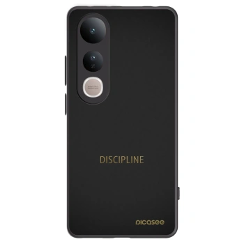 Picasee silikonski črni ovitek za Vivo V50 Lite 5G - Discipline