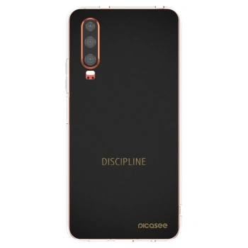 Picasee silikonski prozorni ovitek za Huawei P30 - Discipline