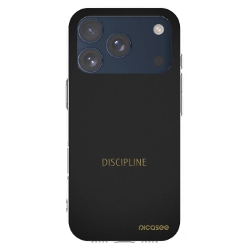 Picasee silikonski prozorni ovitek za Apple iPhone 17 Pro - Discipline