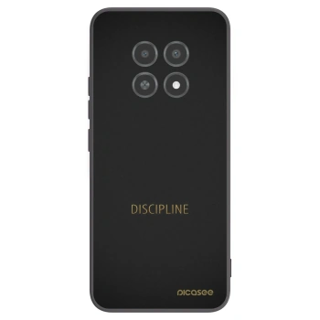 Picasee silikonski črni ovitek za Realme 12X - Discipline