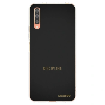 Picasee silikonski prozorni ovitek za Samsung Galaxy A70 A705F - Discipline