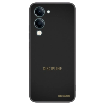 Picasee silikonski črni ovitek za Vivo Y29s 5G - Discipline
