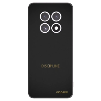 Picasee silikonski črni ovitek za Xiaomi Redmi Note 15 - Discipline