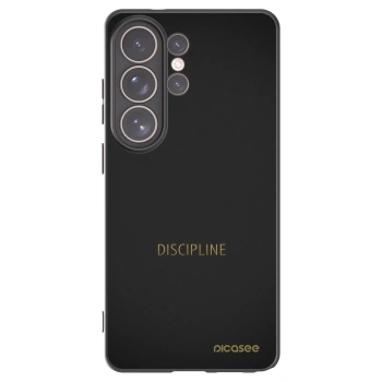 Picasee silikonski črni ovitek za Samsung Galaxy S26 Ultra - Discipline