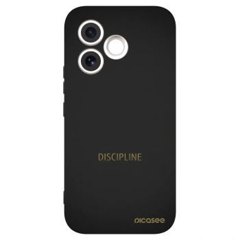 Picasee silikonski črni ovitek za Honor 600 Lite - Discipline