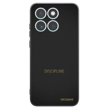 Picasee silikonski črni ovitek za Motorola Edge 70 Fusion - Discipline