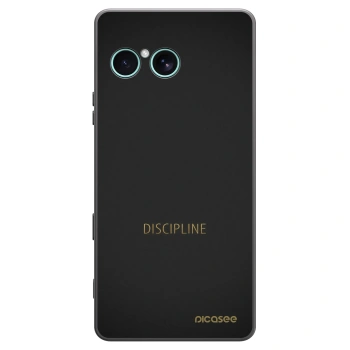 Picasee silikonski črni ovitek za Sony Xperia 10 VII - Discipline