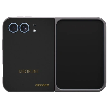 Picasee silikonski črni ovitek za Apple iPhone Duo - Discipline