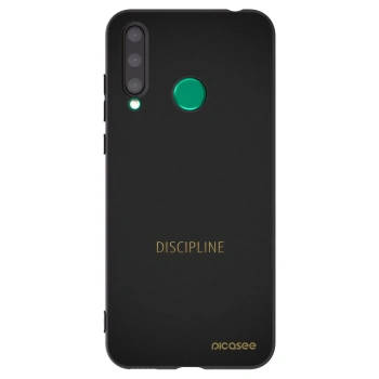 Picasee silikonski črni ovitek za Honor 20 Lite - Discipline