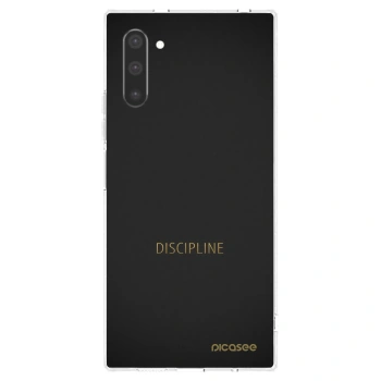 Picasee silikonski prozorni ovitek za Samsung Galaxy Note 10 N970F - Discipline