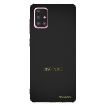 Picasee silikonski prozorni ovitek za Samsung Galaxy A71 A715F - Discipline