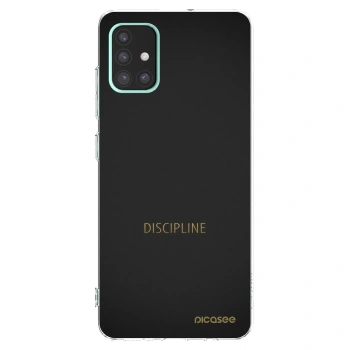 Picasee silikonski prozorni ovitek za Samsung Galaxy A51 A515F - Discipline
