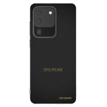 Picasee silikonski prozorni ovitek za Samsung Galaxy S20 Ultra 5G G988F - Discipline