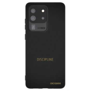 Picasee silikonski črni ovitek za Samsung Galaxy S20 Ultra 5G G988F - Discipline