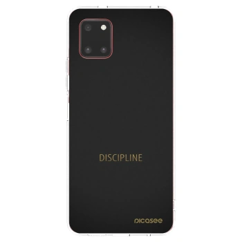 Picasee silikonski prozorni ovitek za Samsung Galaxy Note 10 Lite N770F - Discipline