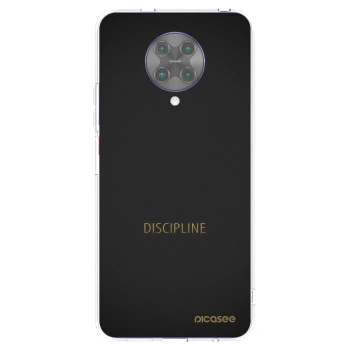 Picasee silikonski prozorni ovitek za Xiaomi Poco F2 Pro - Discipline
