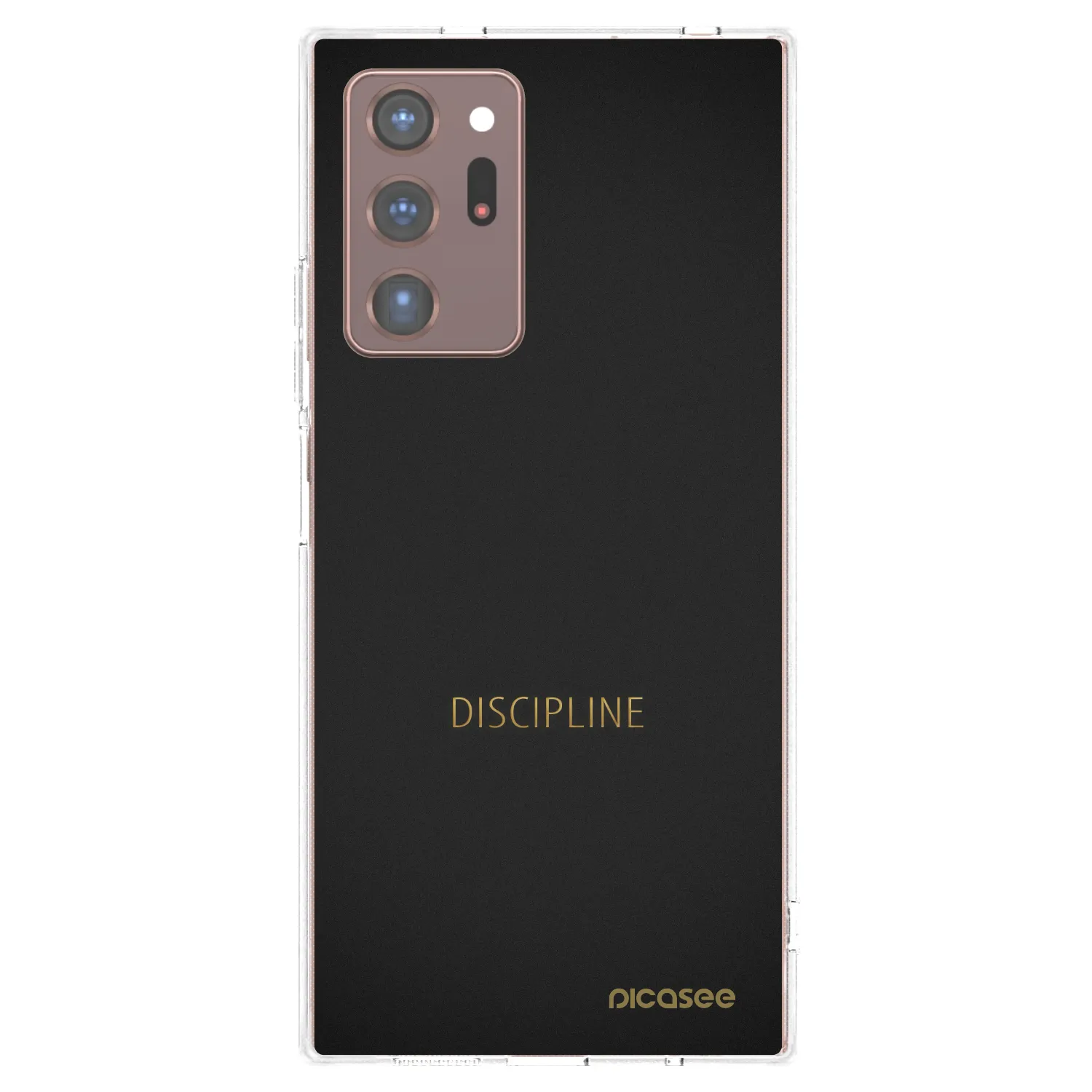 Picasee silikonski prozorni ovitek za Samsung Galaxy Note 20 Ultra - Discipline