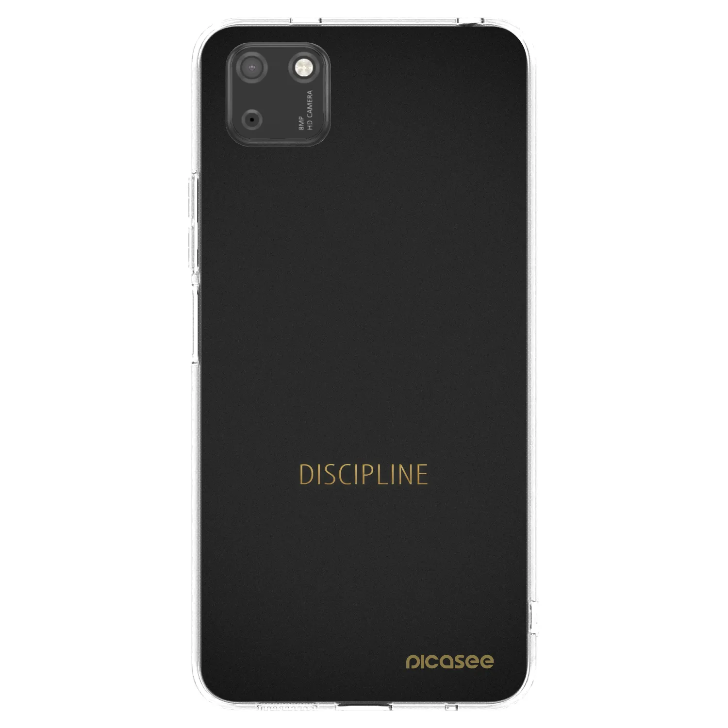 Picasee silikonski prozorni ovitek za Huawei Y5P - Discipline