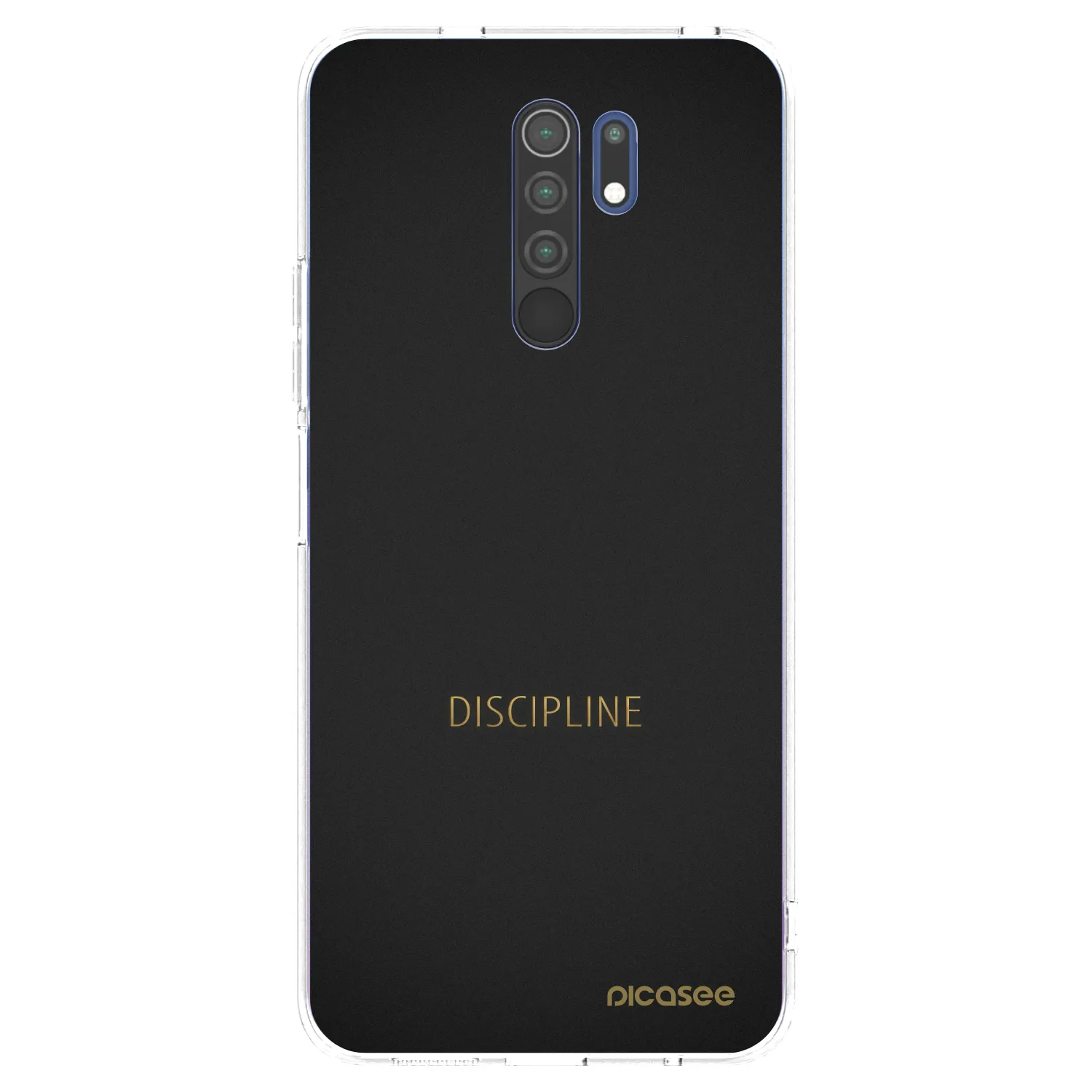 Picasee silikonski prozorni ovitek za Xiaomi Redmi 9 - Discipline