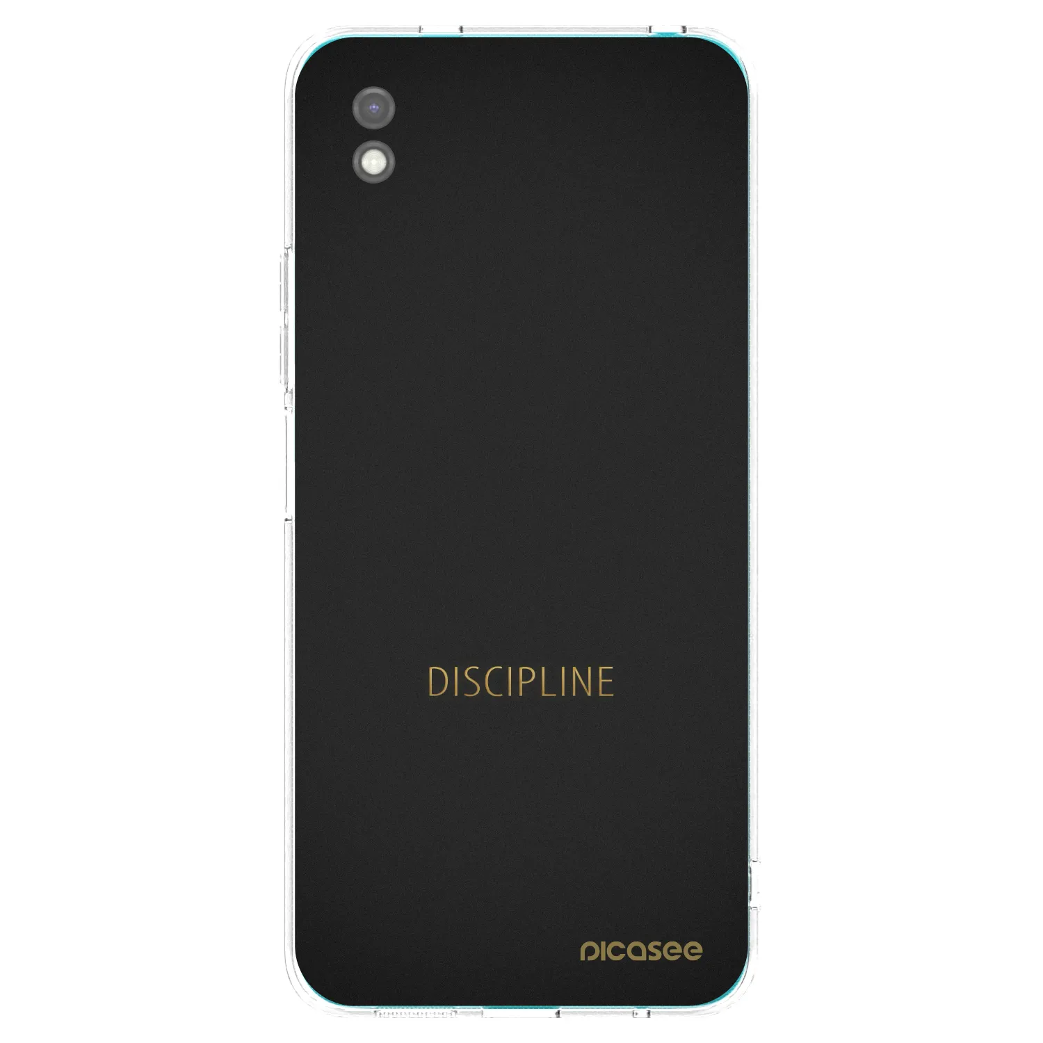 Picasee silikonski črni ovitek za Xiaomi Redmi 9A - Discipline