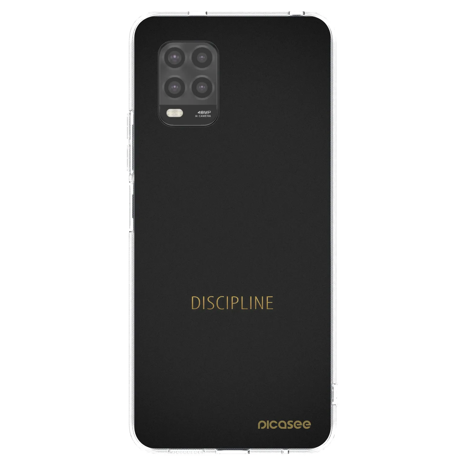 Picasee silikonski prozorni ovitek za Xiaomi Mi 10 Lite - Discipline
