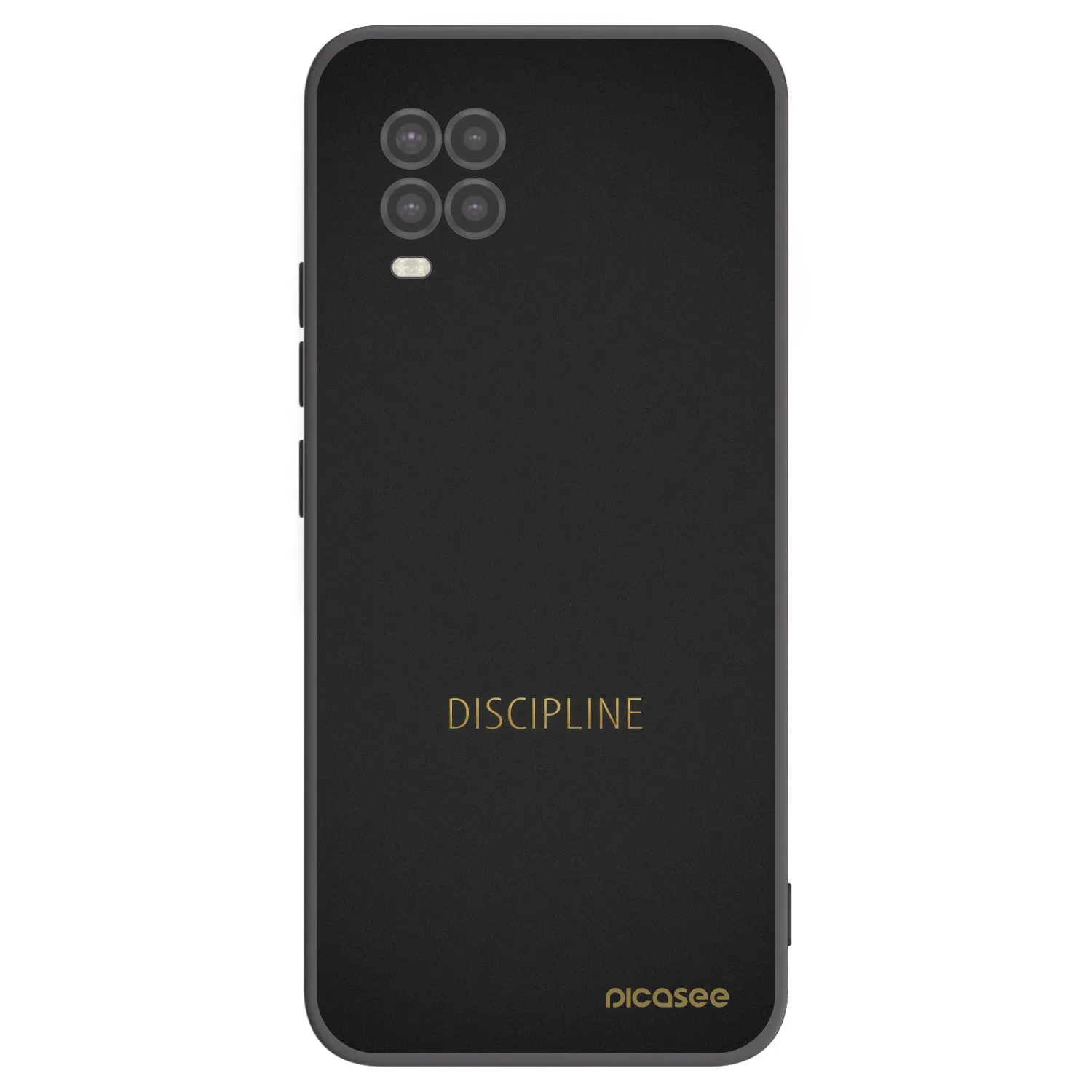 Picasee silikonski črni ovitek za Xiaomi Mi 10 Lite - Discipline