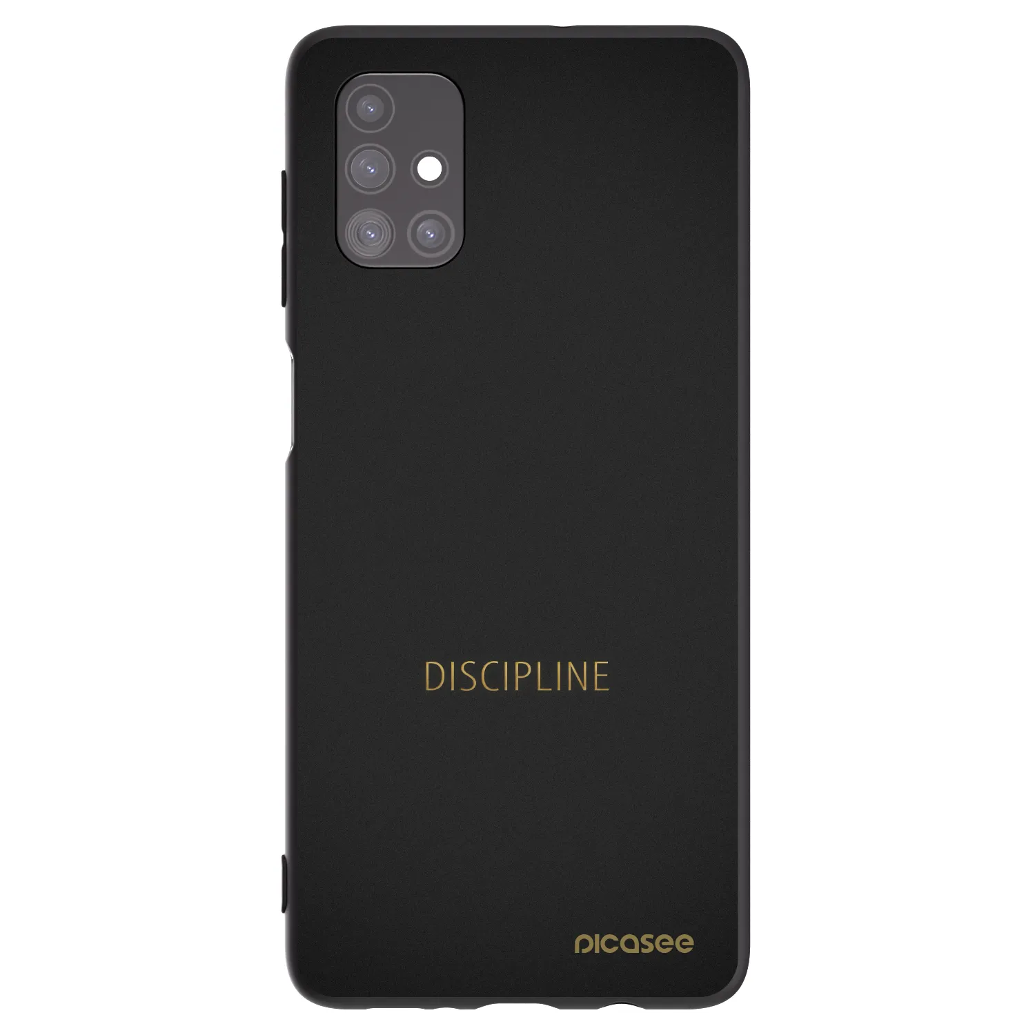 Picasee silikonski črni ovitek za Samsung Galaxy M51 M515F - Discipline