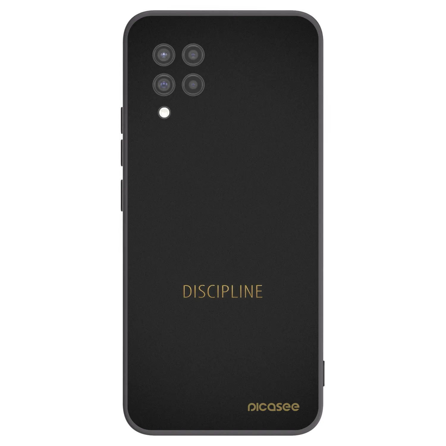 Picasee silikonski črni ovitek za Samsung Galaxy A42 A426B - Discipline