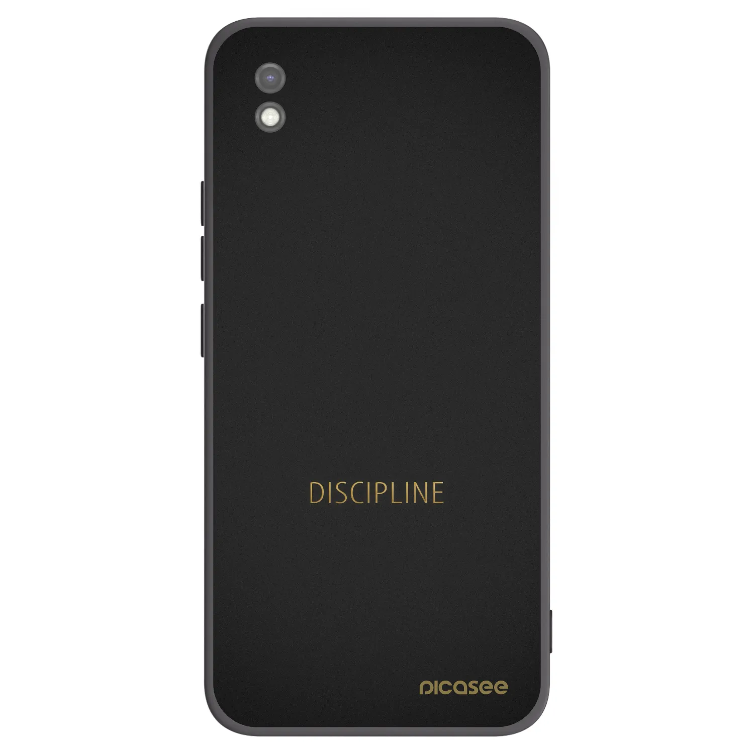 Picasee silikonski črni ovitek za Xiaomi Redmi 9AT - Discipline