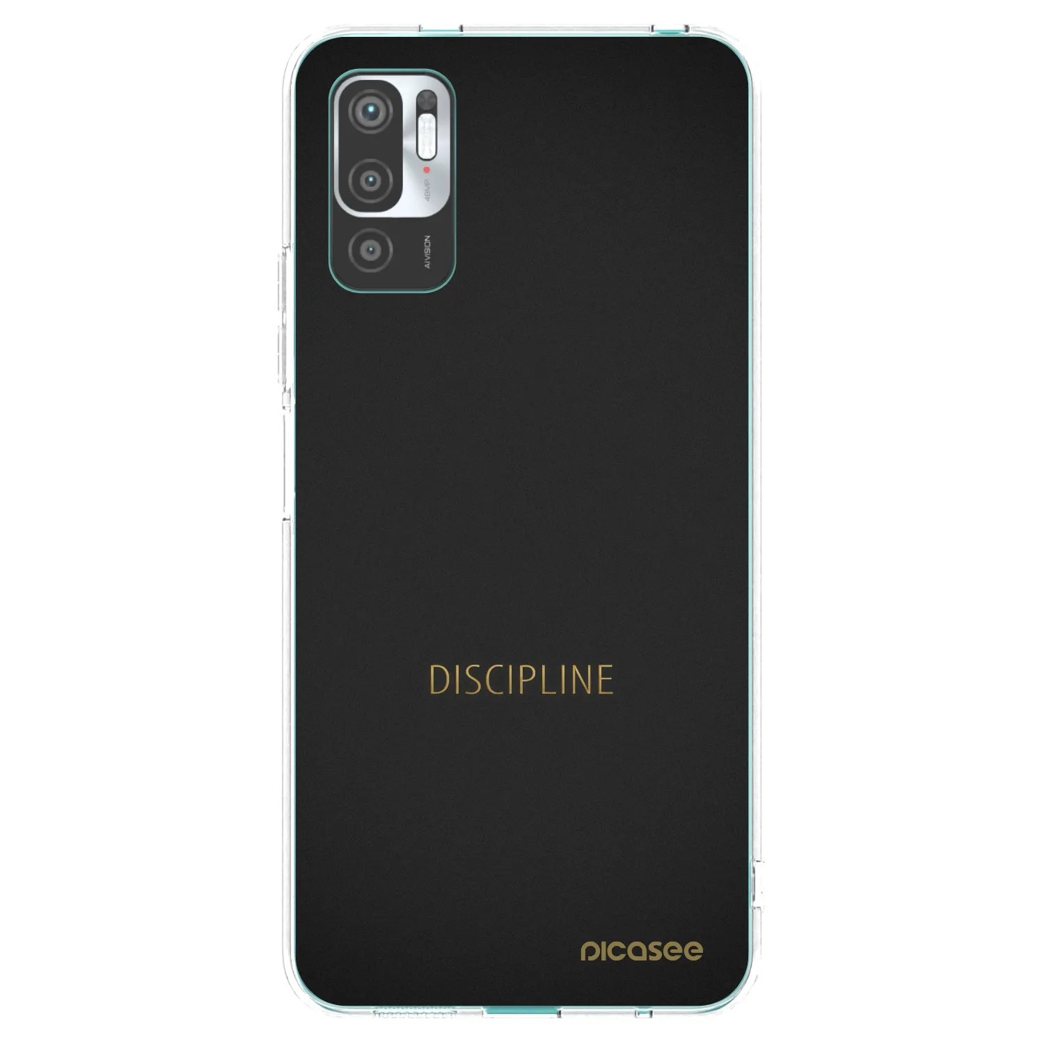 Picasee silikonski prozorni ovitek za Xiaomi Redmi Note 10 5G - Discipline