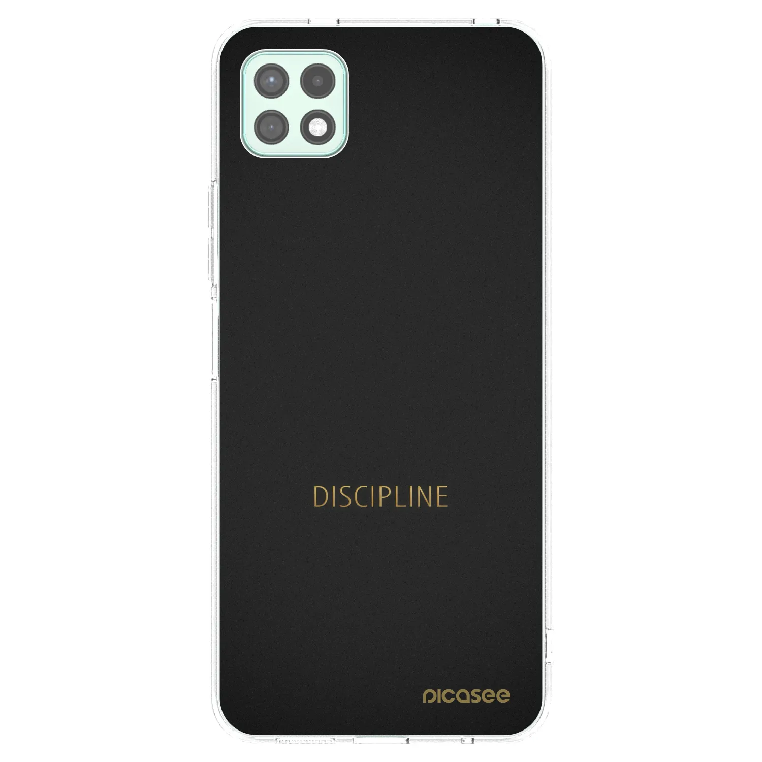 Picasee silikonski prozorni ovitek za Samsung Galaxy A22 A226B 5G - Discipline