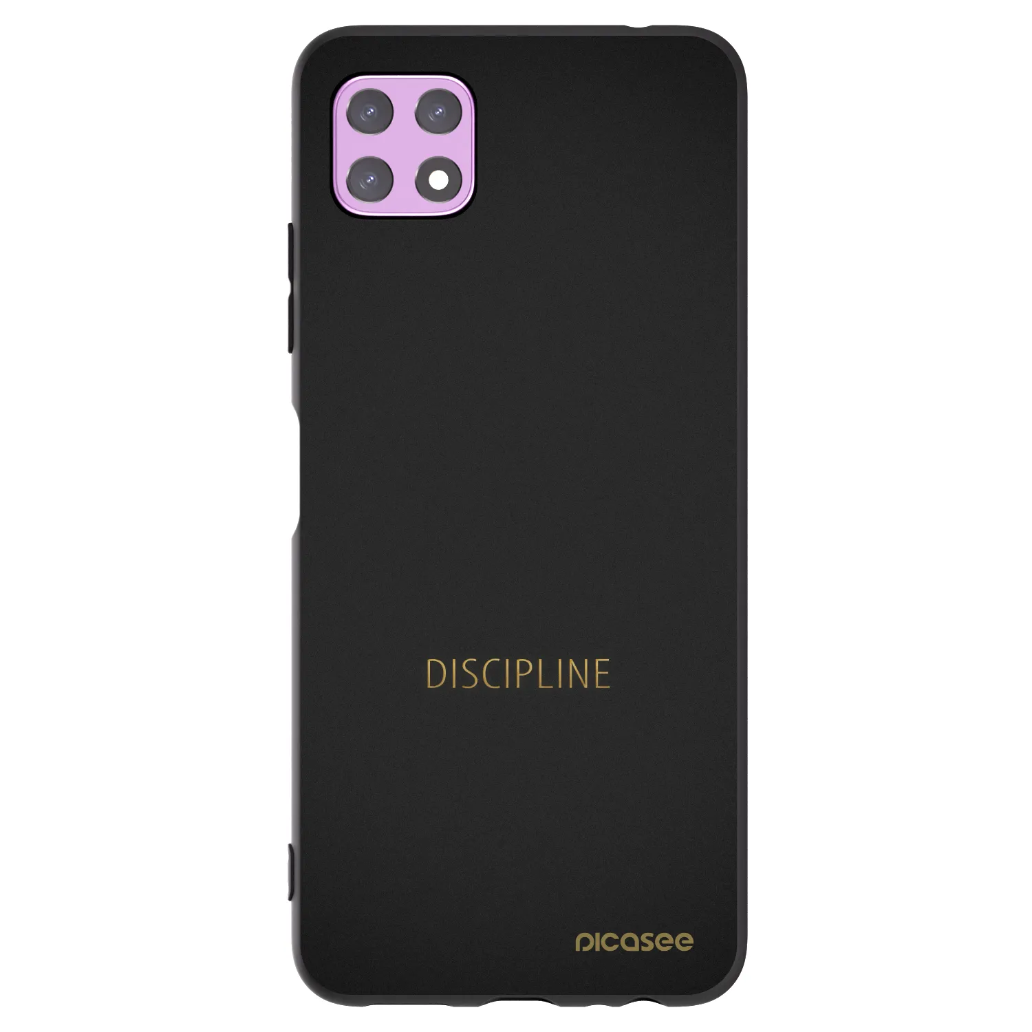 Picasee silikonski črni ovitek za Samsung Galaxy A22 A226B 5G - Discipline
