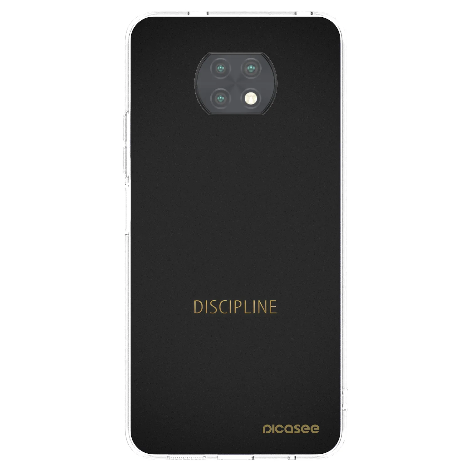 Picasee silikonski prozorni ovitek za Xiaomi Redmi Note 9T - Discipline