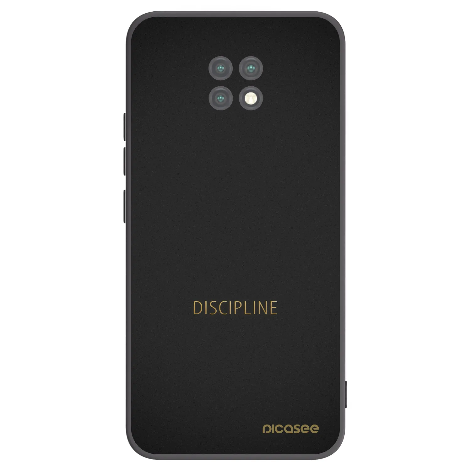 Picasee silikonski črni ovitek za Xiaomi Redmi Note 9T - Discipline